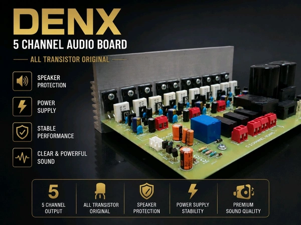 DENX Denx 5 Channel S/p Board And Power Supply