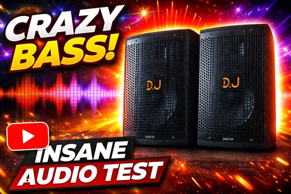 Samcon DJ Box 2 Way SPEAKER