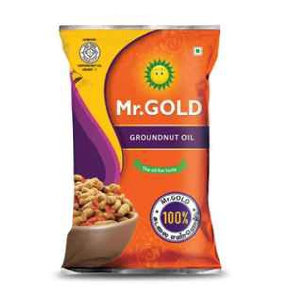 Mr GOLD GROUNDNUT OIL - 1 L
