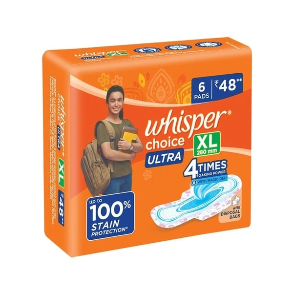 WHISPER CHOICE ULTRA XL