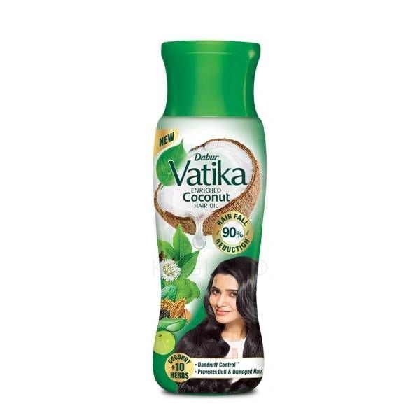 VATIKA HAIR OIL ( FREE MESWAK THOOTH PASTE) - 145ML