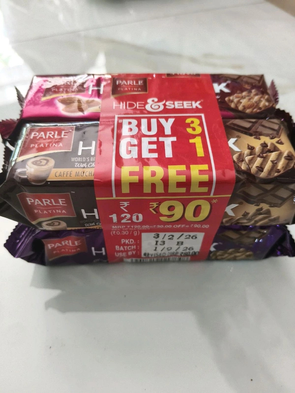 HIDE & SEEK BUY 3 GET 1 FREE