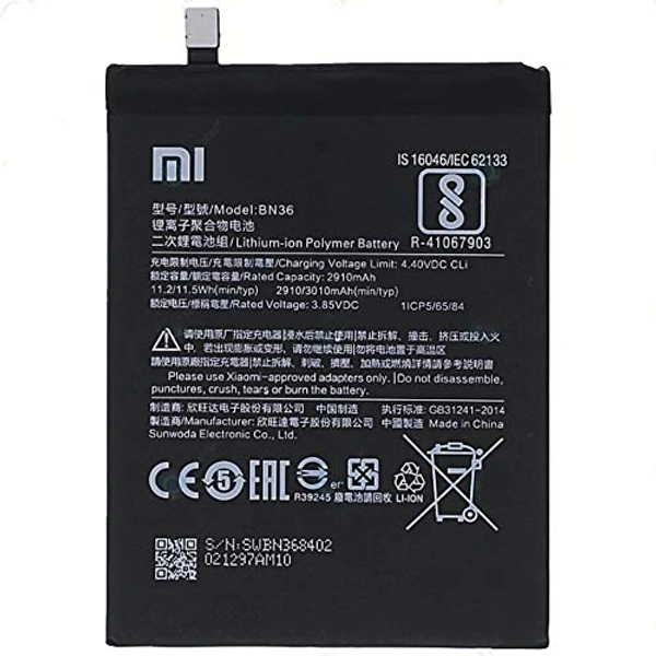 MI A2 OLD MODEL BN36 Battery Replacement 