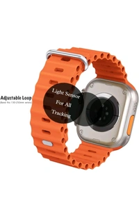 T800 Ultra Smart Watch with Beautiful Strap, Bluetooth Calling Smart Watch, 1.99" Touch Display with Fitness & Outdoor, Health & Medical Tracker, 8 Unique UI Interactions - Black