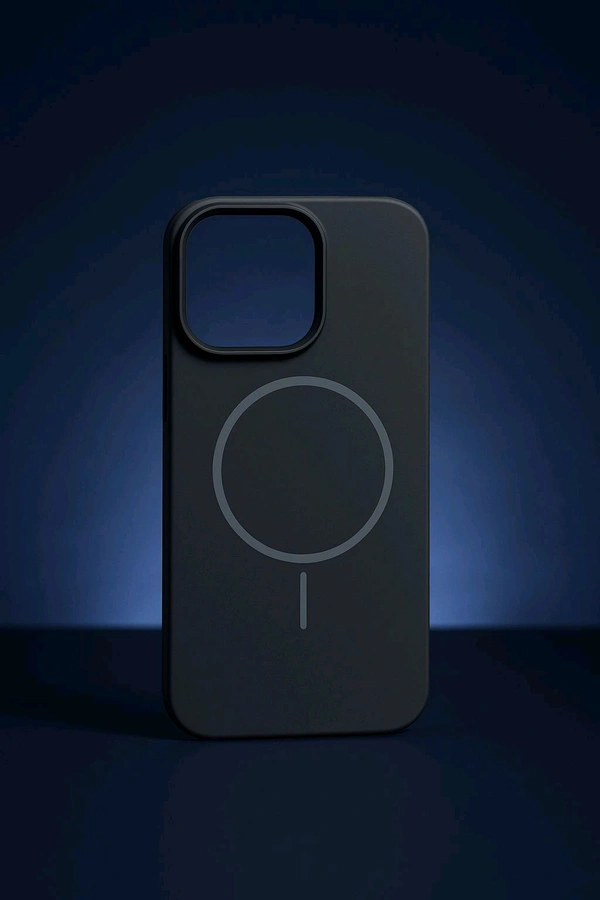 iPhone 15 promax premium cover| Magnetic Case - Gray