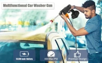 48V Car Washer Gun Wireless High Pressure Washer Water Spray Gun, Car washing Kit