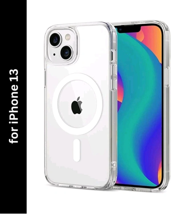 iPhone 13 back cover ( transparent)  pack of 1