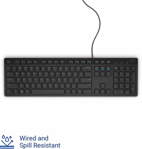 DELL KB 216 WIRED KEYBORAD - Black