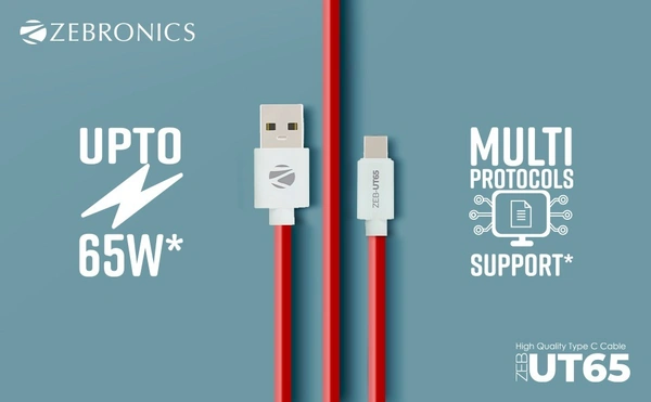 ZEBRONICS UT65 - Red