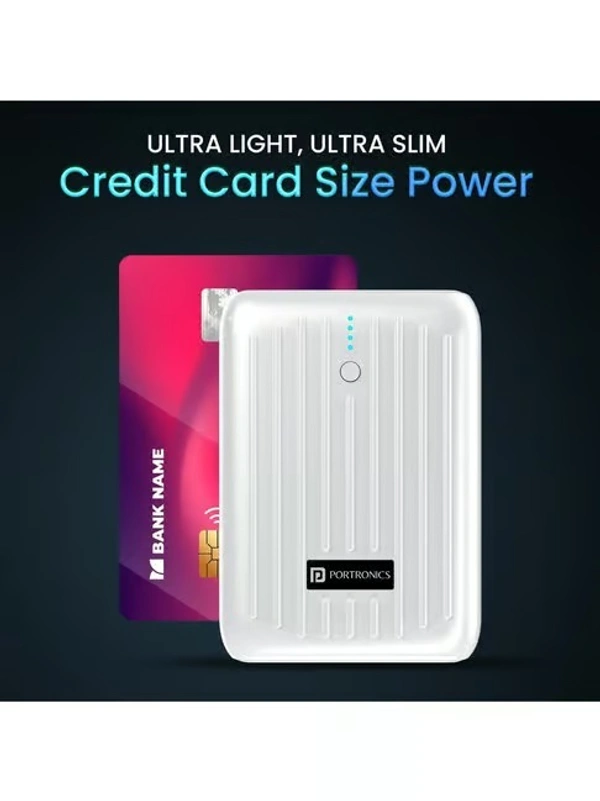 PORTRONICS ZAPCELL 10000mAh - White