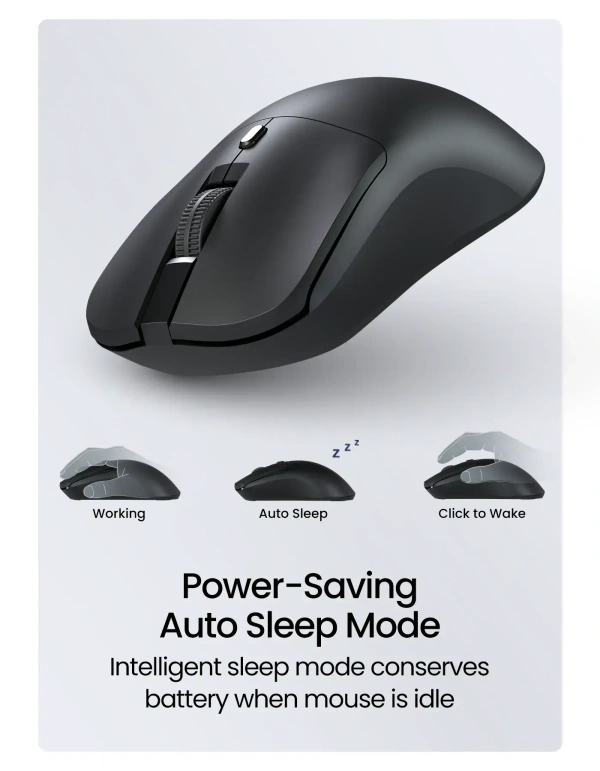 PORTRONICS TOAD 33 Wireless Mouse - Black