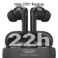 ZEBRONICS BEETLES WIRLESS EARBUDS - Black