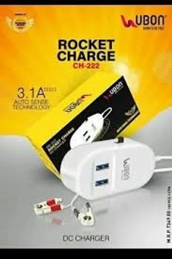 UBON CH222 ROCKET CHARGE 15W - White