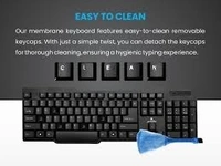 PRODOT WIRED KEYBOARD - Black