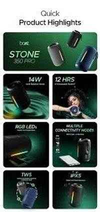 BOAT Stone 350 PRO - Black