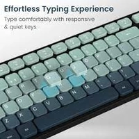 PORTRONICS KEY11 RECHARGEABLE WIRLESS COMBO - Blue