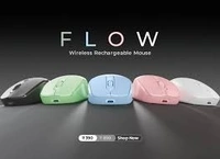 FOXIN PORTRONICS FLOW WIRLESS OPTICAL - White