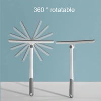 360-Degree Rotating T-Shaped Glass Water Wiper - Multi-Purpose Shower Squeegee for Mirrors, Windows, and Shower Doors