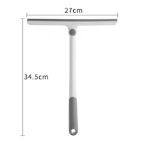 360-Degree Rotating T-Shaped Glass Water Wiper - Multi-Purpose Shower Squeegee for Mirrors, Windows, and Shower Doors