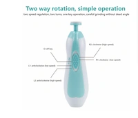 6-in-1 Electric Nail Trimmer Kit for Newborns, Kids, Babies, and Adults - Clipper, File, Polisher, and Cutter Tool Set