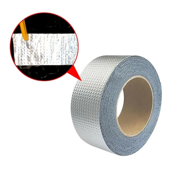 Aluminum Foil Butyl Rubber Waterproof Tape High Temperature Resistance Pipes Walls Leak Sticker NanoGuard ProSeal Tape