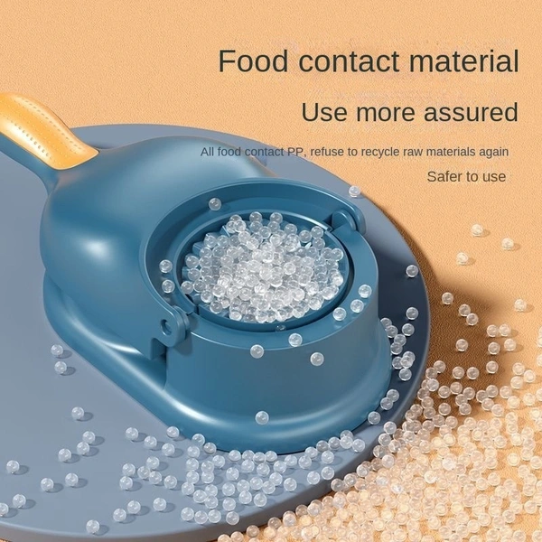 Dumpling Master: 2-in-1 Dough Press & Wrapper Maker Kit - Multicolor Kitchen Tool for Homemade Dumplings