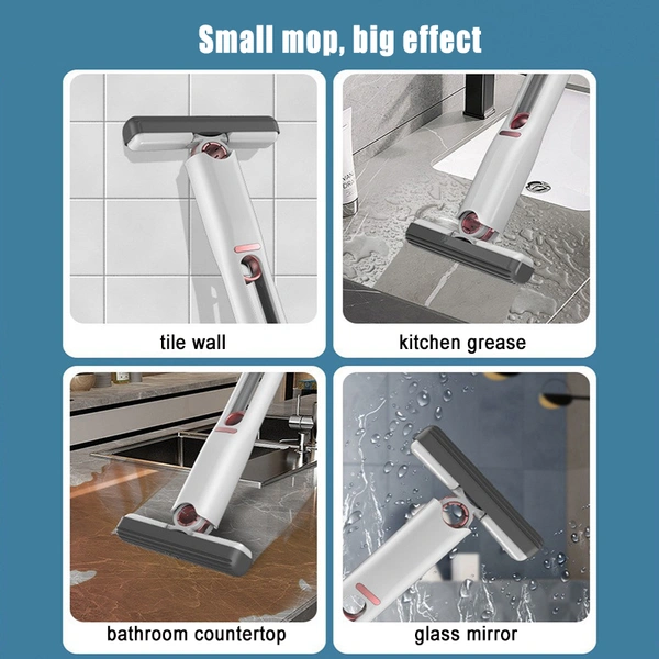 Multifunctional Portable Mini Sponge Cleaning Mop