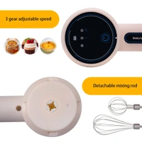 Multipurpose Portable Wireless Electric Egg Beater for Mixing Biscuits, Brownie, Cake, Dough, Bakery)