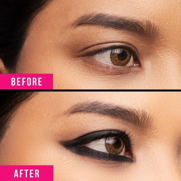 MyGlamm Super Kohl Kajal - Black | Smudge-Proof, Waterproof, Long-Lasting Matte Eye Pencil