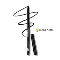 MyGlamm Super Kohl Kajal - Black | Smudge-Proof, Waterproof, Long-Lasting Matte Eye Pencil