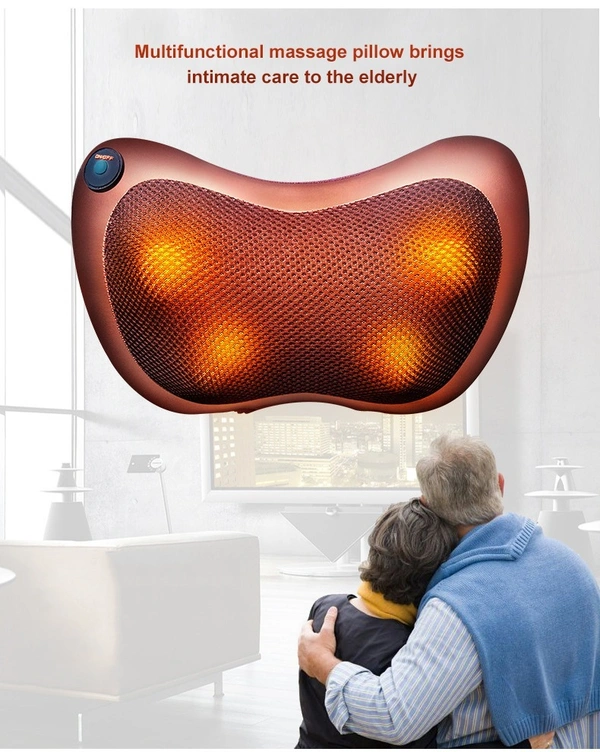Shiatsu Electric Massage Pillow β Full Body Neck, Shoulder & Car Seat Relaxation