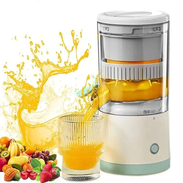 Portable Wireless Rechargeable Fruit Squeezer Electric Juicer for Mosambi, Oranges, Lemons, and More fruit