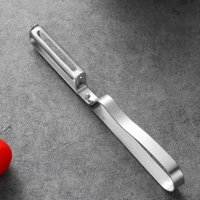 Premium Stainless Steel 3-Piece Set: Peeler, Potato Fruit Vegetable Peeler, and Paring Knife - Essential Kitchen Accessories