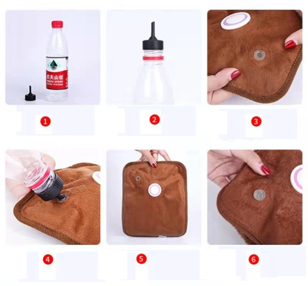 Rechargeable Thermal Heating Electric Heat Bag - 1 Ltr. PVC Bag for Pain Relief & Warmth for all Body part