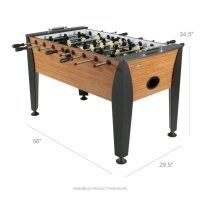 KD Pro Force Wood Metal Legs Game Room Arcade Foosball Soccer Table
