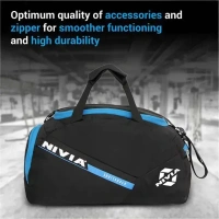 KD Nivia Space Sports Bag | Designed for Gym, Daily Use, Travel, Weekend, Adventure, Etc.