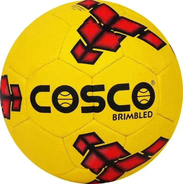 KD Cosco Brimbled Foot Ball - Size 5, Yellow