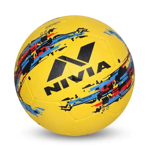 KD Nivia Storm Football, Size 5 (Yellow)