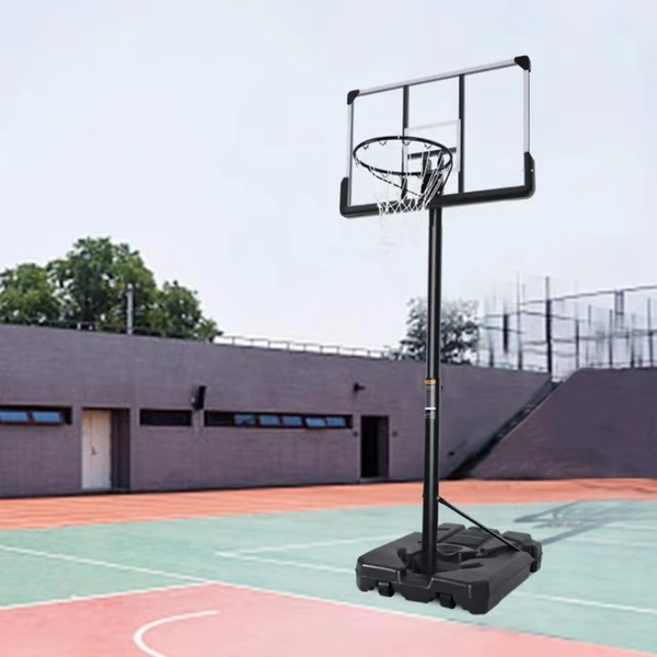 KD Vector X Basketball Pole Stand and Board with Adjustable Pole Indoor and Outdoor Courtyard Backyard Game with Acrylic Board -