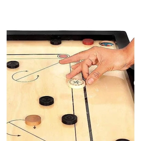 KD SISCAA CARROM COIN PERFECT SHOT , Carrom Board Accessory Approved & Used in National Tournament Held by Carrom Federation of India