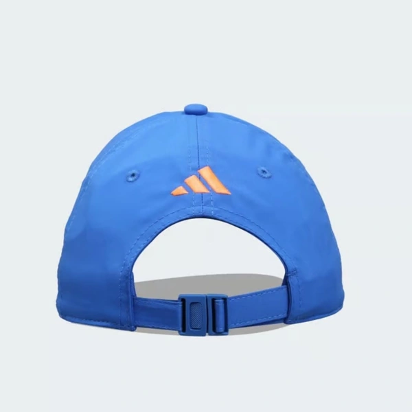 KD Adidas India Cricket T20i Unisex Cricket Cap, Bright Blue, One size -