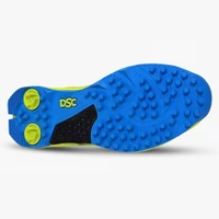 KD DSC Jaffa 22 Cricket Shoes | Lemon Yellow | Leather and Mesh Material - 10