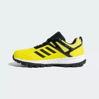 KD Adidas Rise V2 Men Cricket Shoes - Yellow/Black - UK / IND 10