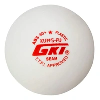 KD GKI Kung-Fu Plastic Tennis Ball (White) - Standard Size