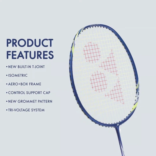 KD YONEX Voltric Lite 20I Badminton Racquet (G4, 77 gms, 30 lbs Tension) Dark Blue