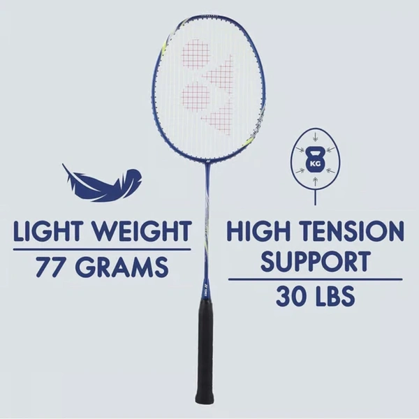 KD YONEX Voltric Lite 20I Badminton Racquet (G4, 77 gms, 30 lbs Tension) Dark Blue
