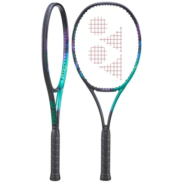 KD Yonex V Core Pro 97H Tennis Racket For advanced players | 330 g / 11.6 oz | Green / Purple