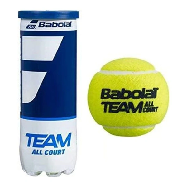 KD Babolat Team All Court Tennis Ball - 1 Can