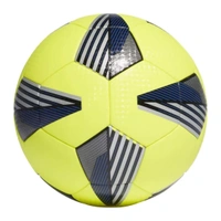 KD Adidas TIRO League Thermally Bonded Football Ball | Size 5 | Team Solar Yellow / Black / Silver Metallic / Royal Blue