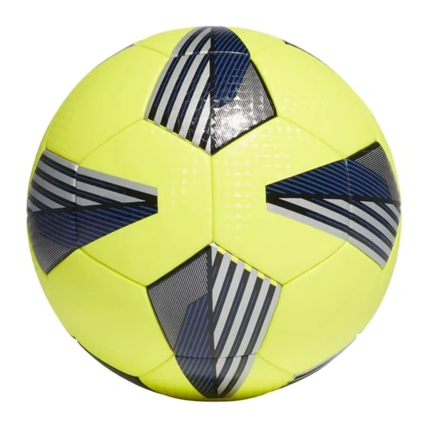 KD Adidas TIRO League Thermally Bonded Football Ball | Size 5 | Team Solar Yellow / Black / Silver Metallic / Royal Blue